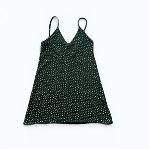 Brandy Melville John Galt Green Mini Slip Dress Womens 0 Strappy Made in Italy thumbnail 2