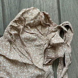 Flynn Skye Tan Polka Dot Dress thumbnail 3