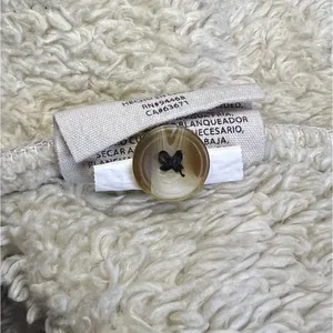 Sage Collective Sherpa Shacket Plaid Jacket Black White‎ Fleece Womens S thumbnail 6