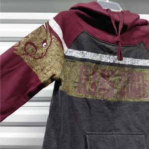 Rivalry Threads Texas State Womens Hoodie Sweatshirt Large Maroon College Graphic Pullover thumbnail 5