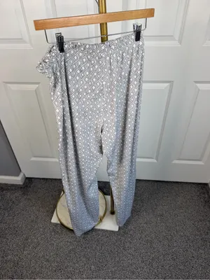 Nicole Miller New York XXL Ultra Soft Geometric Pajama Set NWOT thumbnail 13