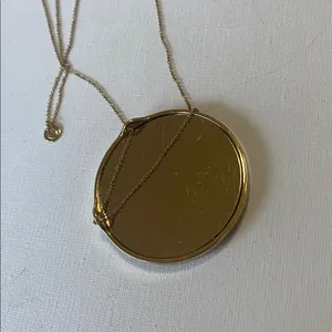 House of Harlow Gold and Abalone Pendant Necklace thumbnail 4