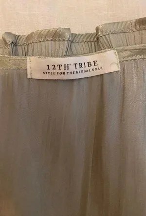 12th Tribe Green Cropped Top thumbnail 2
