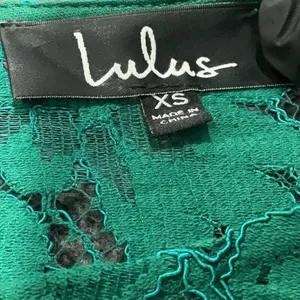 Lulus Enrapturing Elegance Green Lace Long Sleeve Midi Dress Bell Sleeve XS thumbnail 11