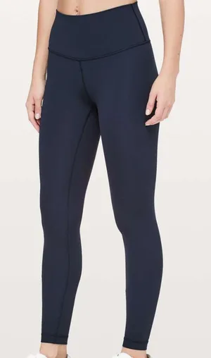 Lululemon Dark Blue Wunder Under High Rise Leggings‎ thumbnail 1