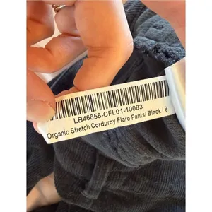 Quince Organic Stretch Corduroy Flare Pants Black Size 8‎ thumbnail 7