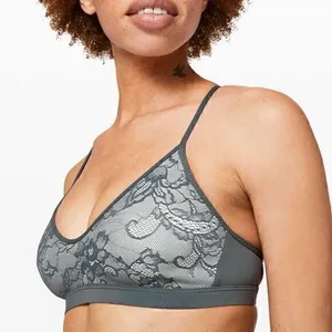 Lululemon Live In Lace Bralette in Nightcap / Polar Ice Size L thumbnail 1