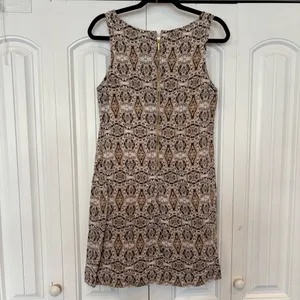 Cynthia Rowley Neutral Linen Dress Size‎ 6 thumbnail 2
