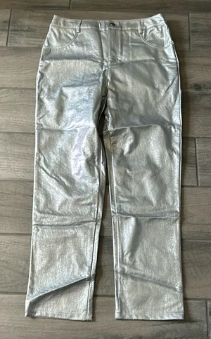 12th tribe metallic pants thumbnail 1