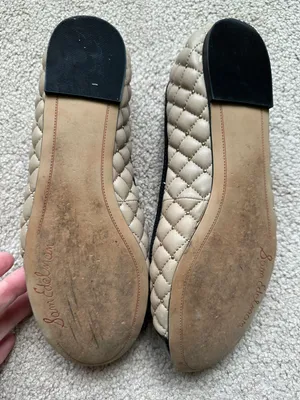 Black and Nude Ballet Flats thumbnail 3