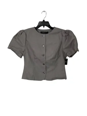 LIONESS Femme Blouse in Grey XLarge New Womens Cropped Jacket Blazer thumbnail 5