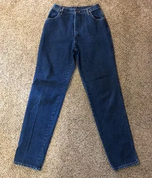 Vintage Wrangler Jeans Juniors 11/12 x 36 thumbnail 1