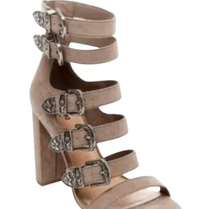 Mossimo Western Buckle Heeled Gladiator Sandals thumbnail 2