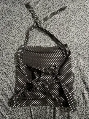 Edikted Top Open Back Tie Black Halter thumbnail 3