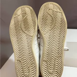 Adidas Superstar white sneakers, size 5 thumbnail 8