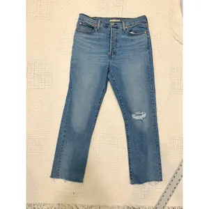 Levi's W 31 L 28 wedgie straight button fly stretch blue jean J 3354 thumbnail 10