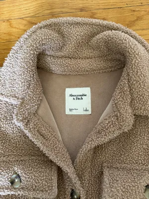 Abercrombie & Fitch Sherpa Shirt Coat thumbnail 6