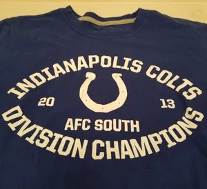 {S} Nike Indianapolis Colts AFC Division Champ Tee thumbnail 3