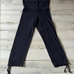 🍁 Sweaty Betty Maternity Cropped Leggings Ruched Ankle‎ Tight Black Small thumbnail 5