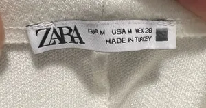 Womens medium Zara White Strapless Cut-Out Maxi Dress thumbnail 8