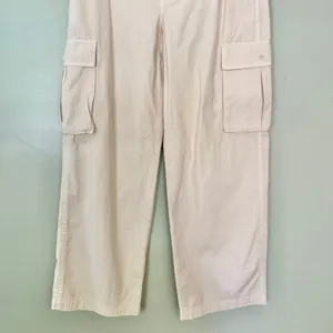 NWT Madewell Garment Dyed Low Slung Straight Cargo Pants Vintage Linen Beige 29 thumbnail 9