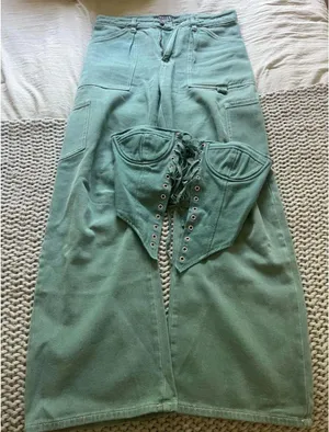 Lioness by Princess Polly Miami Vice Matching Set Cargo Pants and Corset Top thumbnail 2