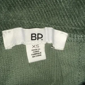 BP Nordstrom XS Green Scallop Waist Wide Leg Corduroy Crop Pants Cords Pant v6x thumbnail 6