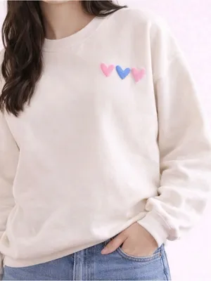 NEW Altar’d State Crewneck Sweatshirt Size M/L NWT Happiest When Dilly Dallying thumbnail 2