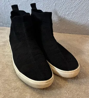 Womens Mudd Sneakers Knit SZ 8.5 M Hitops Georgina Festival thumbnail 1