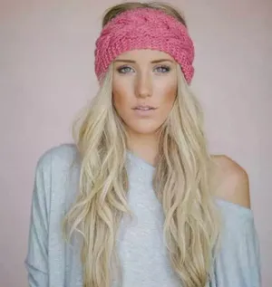 NEW!! Knitted Dark Gray Head Warmer thumbnail 4