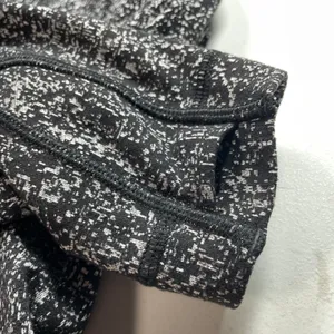 Lululemon Lightly Jacket Womens 6 Black Grey Running Full Zip Thumbholes Workout thumbnail 6
