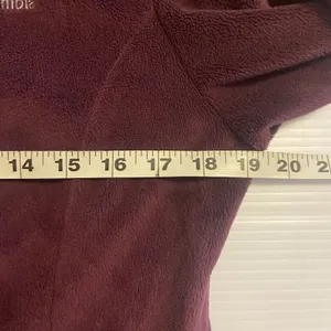 COLUMBIA Womens‎ Benton Springs Full Zip Fleece Jacket Burgundy Size S Small thumbnail 8