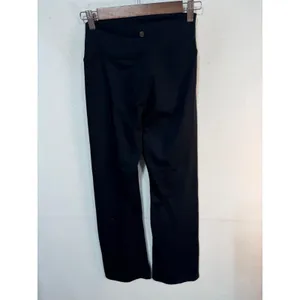 Balance Collection Brandy Yoga Pants High Rise Flare Leg Women's Size M Black thumbnail 6