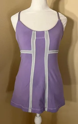 Lululemon Lavender Purple Mynah Athletic Tank Top Size 6 thumbnail 1