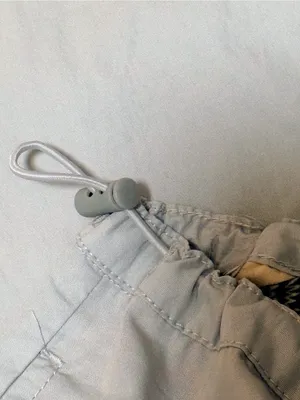 NWT Ed Hardy Drawstring Cargo Pants Grey Low Rise Butterflies Phoenix Graphic M thumbnail 7