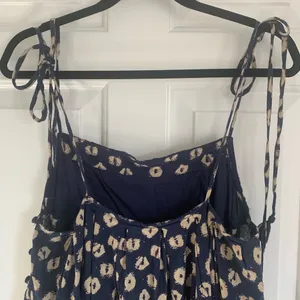 Free People Molly Cami Tunic Top - Size S -‎ Indigo - NWT thumbnail 8
