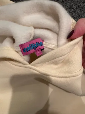 Edikted yellow bow sweatshirt  thumbnail 2