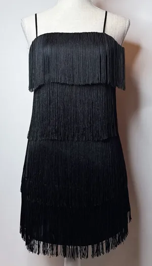 Abercrombie & Fitch Fringe Mini Dress thumbnail 1