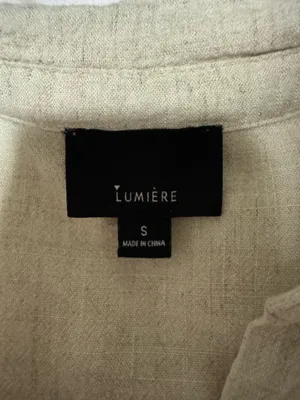 Linen top Tan thumbnail 3