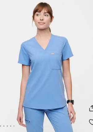 FIGS Scrub Top thumbnail 3