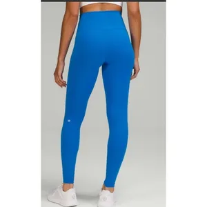 Lululemon Base Pace High Rise Tight Nulux Running Leggings Poolside‎ Blue size 8 thumbnail 2