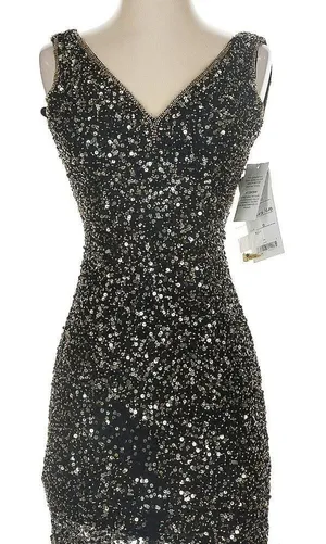 NWT Mac Duggal Sequin dress mini‎ size 0 thumbnail 1