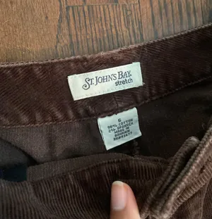 Brown Corduroy Pants Size 6 thumbnail 2