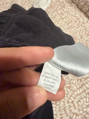 Old Navy straight sweat pants. Black XS (25 1/2”) inseam thumbnail 5
