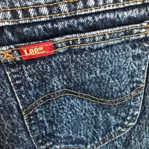 Lee Vintage Acid Washed 80’s 90’s High‎ Rise Denim Skirt thumbnail 8