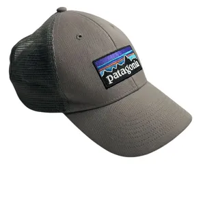Patagonia Unisex Gray Trucker‎ Cap Snapback Mesh Hat Casual thumbnail 4
