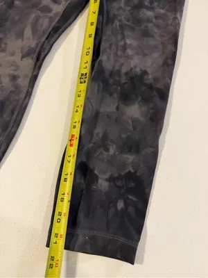 Lululemon Align High-Rise Pant Cropped Diamond Dye Pitch Grey Graphite size 4 thumbnail 2