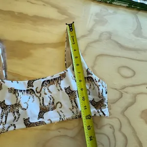 Aerie Animal Print Wide Strap Scoop Bikini Top Leopard Tiger Large 8836782302 thumbnail 11