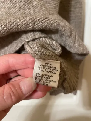 Pinch Taupe V-Neck Hooded Pullover Sweater Size Small thumbnail 4