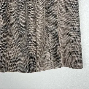 Zara Faux Leather Snake Skin Mini‎ Skirt Sz XS thumbnail 5